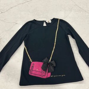 Kate Spade girl’s top RARE, size L (10-12)